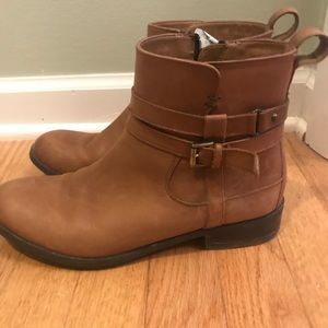 Clarks leather boots